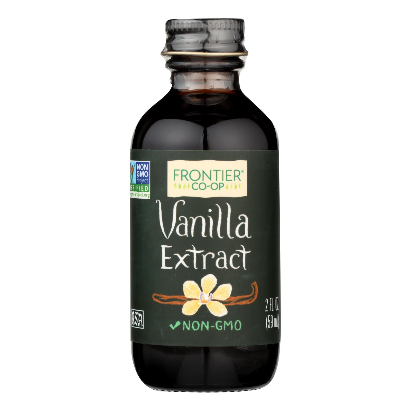 Frontier Herb Vanilla Extract - 2 Oz - GreatEagleInc