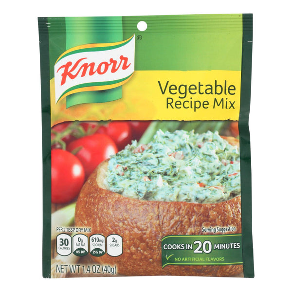 Knorr Recipe Mixes - Vegetable - Case Of 12 - 1.4 Oz. - GreatEagleInc