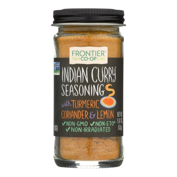 Frontier Herb International Seasoning - Indian Curry - 1.87 Oz - Eco-Friendly Home & Grocery