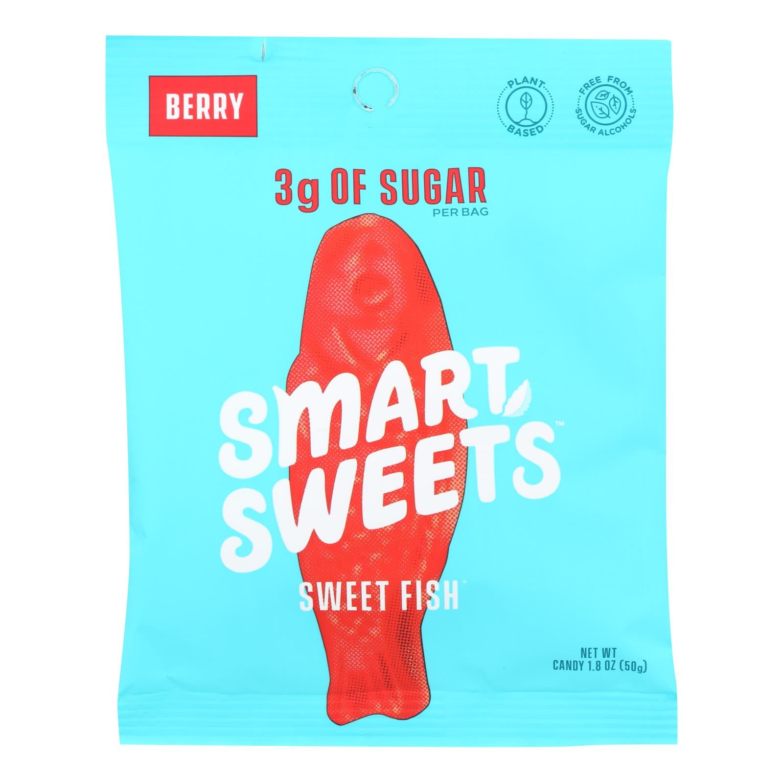 Smartsweets - Gummy Sweet Fish - Case Of 12 - 1.8 Oz - GreatEagleInc