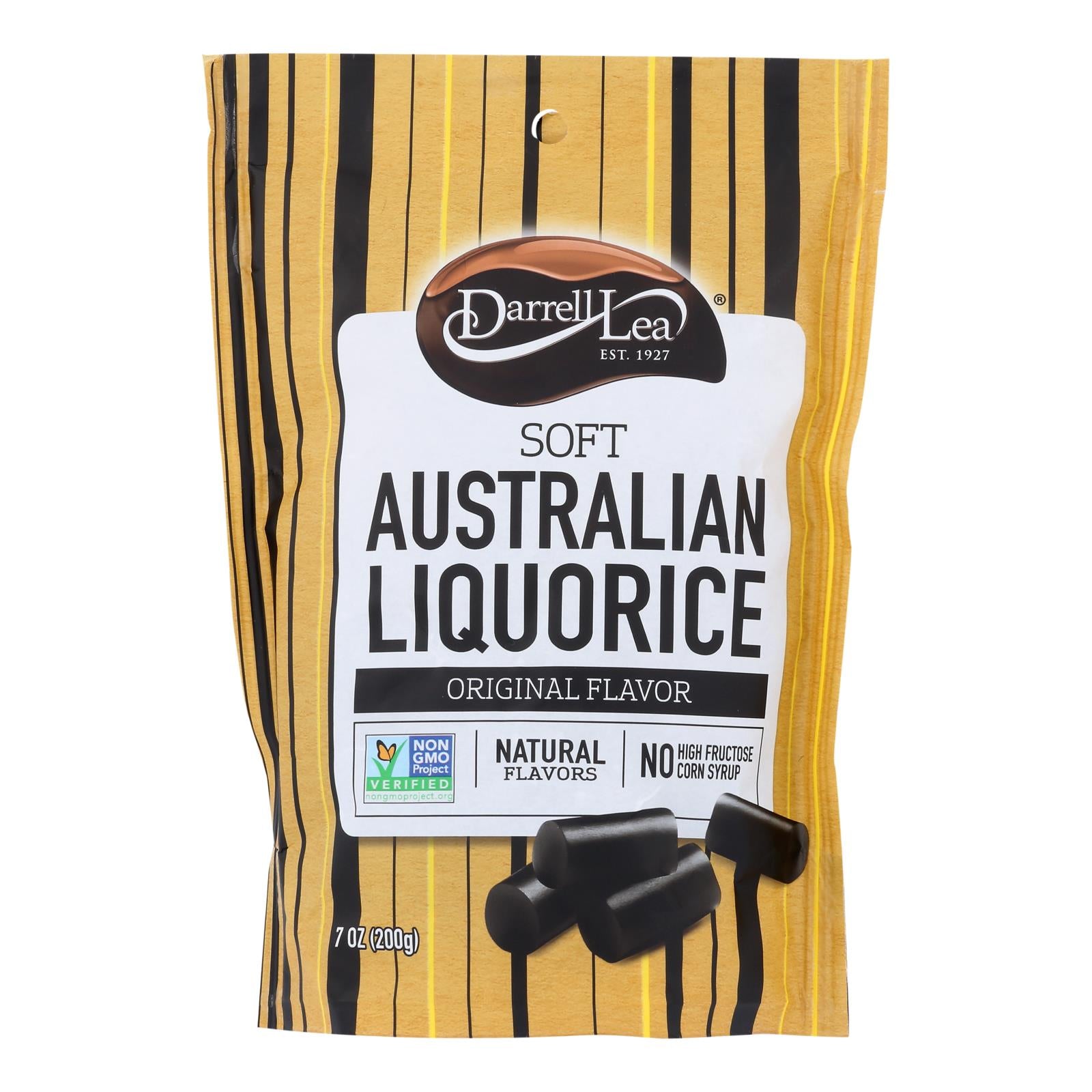 Darrell Soft Eating Liquorice - Original - Case Of 8 - 7 Oz. - GreatEagleInc