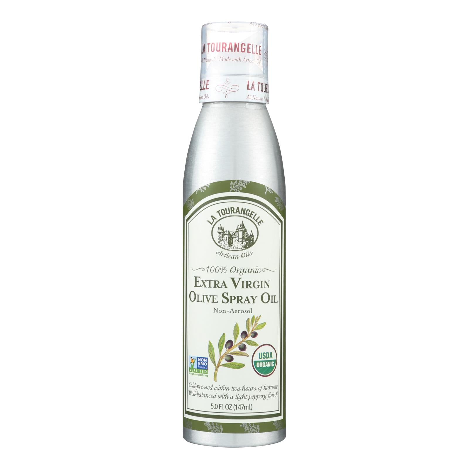 La Tourangelle Extra Virgin Olive Oil Spray - Case Of 6 - 5 Fl Oz. - GreatEagleInc