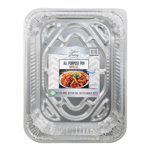 Durable Foil - Alum Pan All Prps Lid - Case Of 12 - 1 Ct - GreatEagleInc
