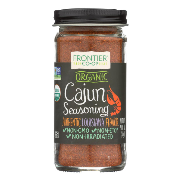 Frontier Herb Cajun Seasoning Blend - Organic - 2.08 Oz - Eco-Friendly Home & Grocery