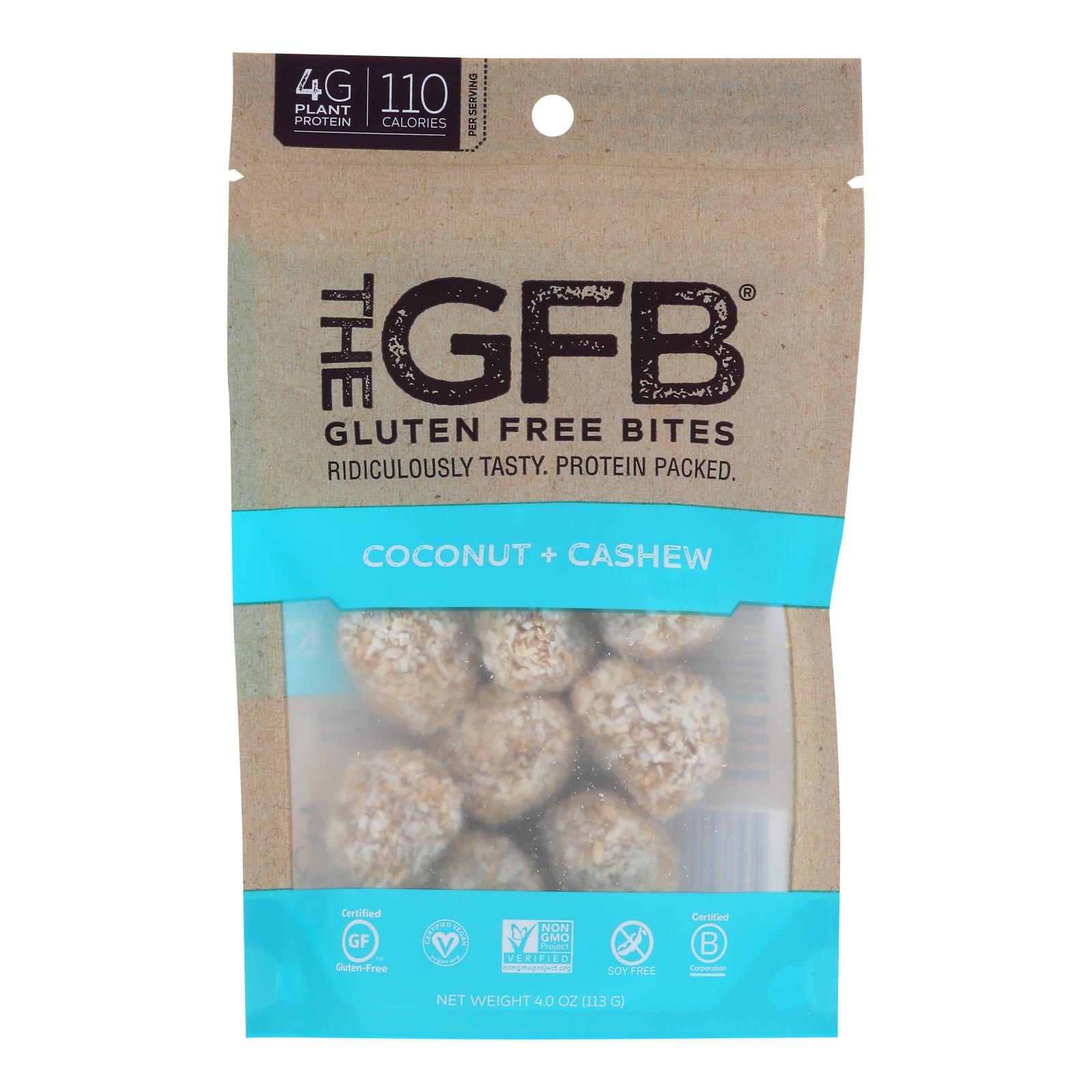 Gfb Nutrition Bites  - Case Of 6 - 4 Oz - GreatEagleInc