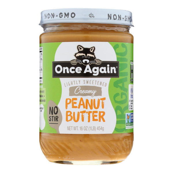 Once Again - Peanut Butter Smooth - Case Of 6-16 Oz - GreatEagleInc