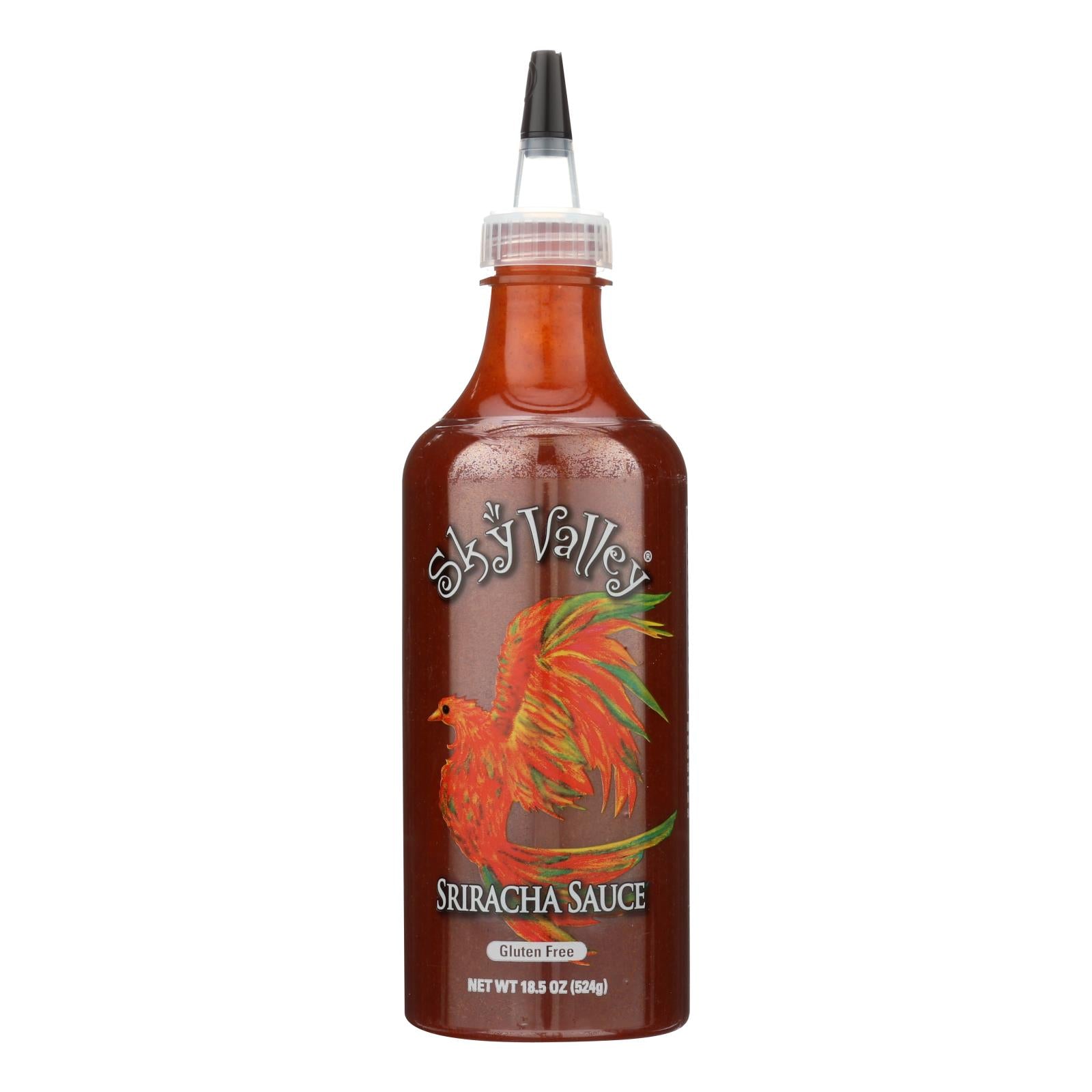 Organic Ville Organic Ville Sauce - Sriracha - Case Of 6 - 18.5 Fl Oz. - GreatEagleInc