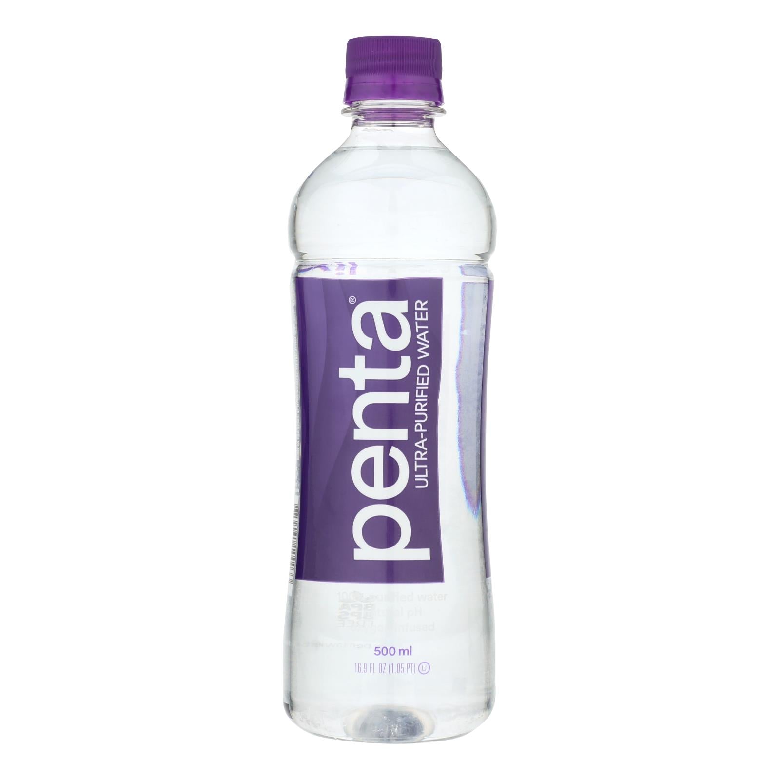 Penta Purified Water Ultra Purified Water - Case Of 24 - 16.9 Fl Oz. - GreatEagleInc
