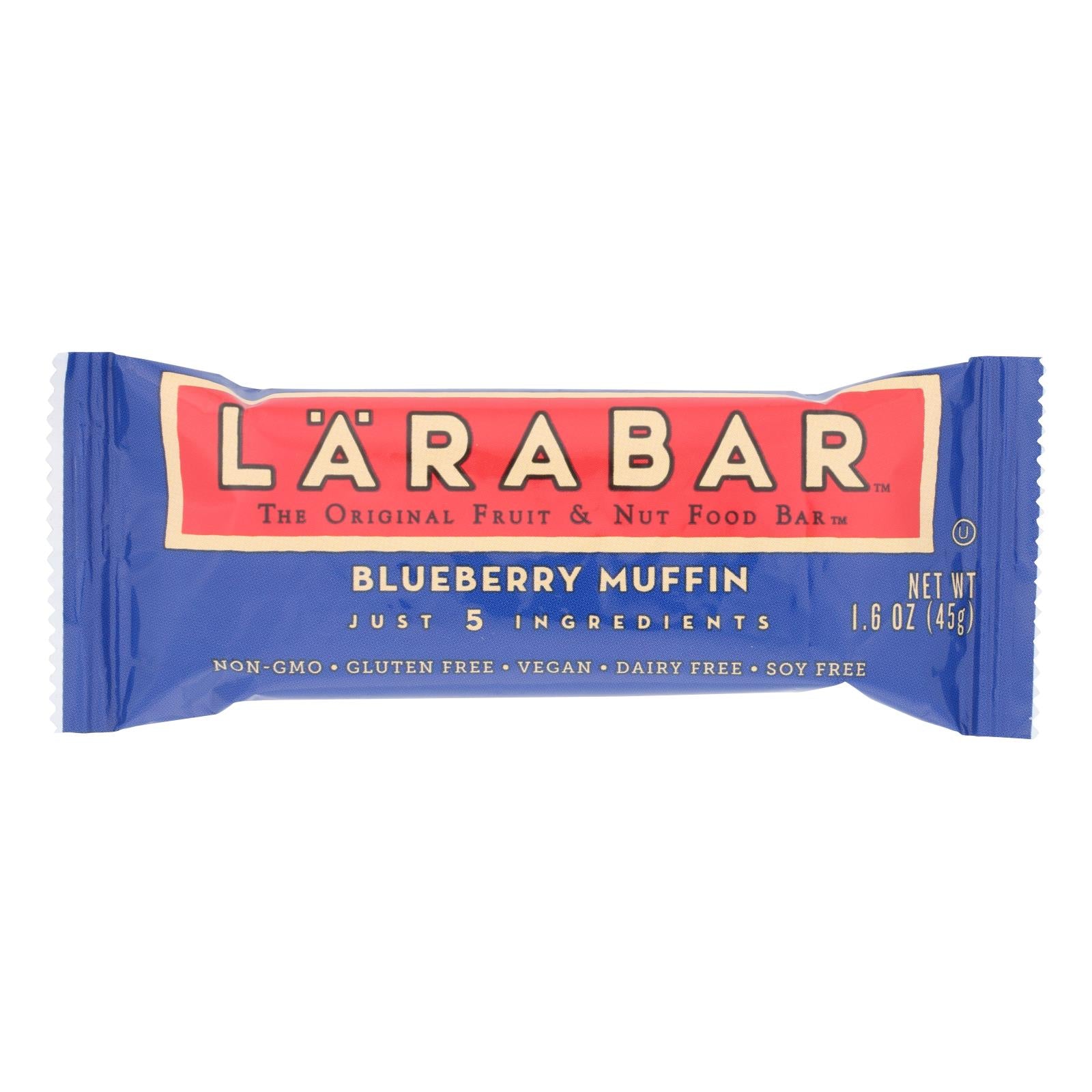Larabar - Blueberry Muffin - Case Of 16 - 1.6 Oz - GreatEagleInc