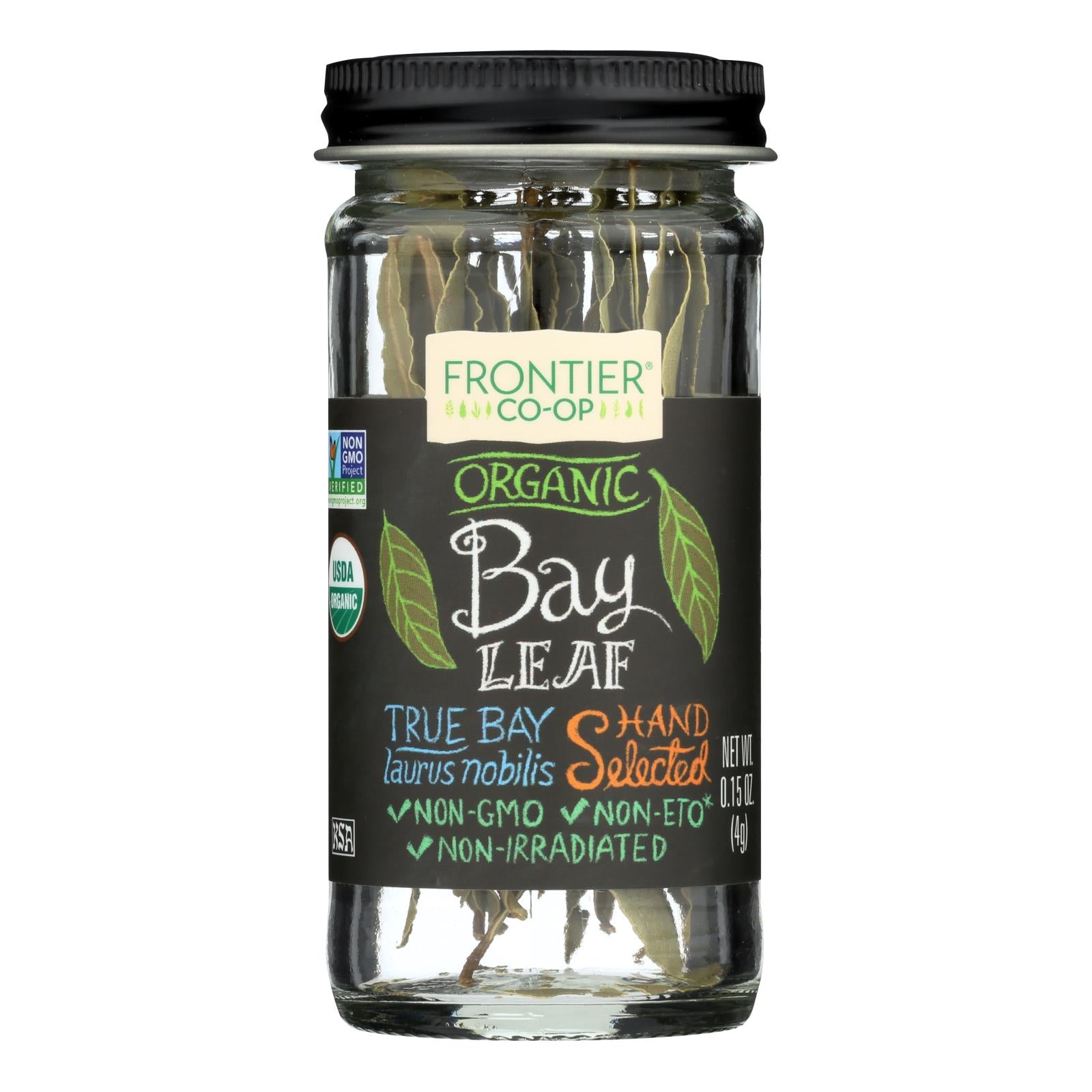 Frontier Herb Bay Leaf - Organic - Whole - .15 Oz - Eco-Friendly Home & Grocery