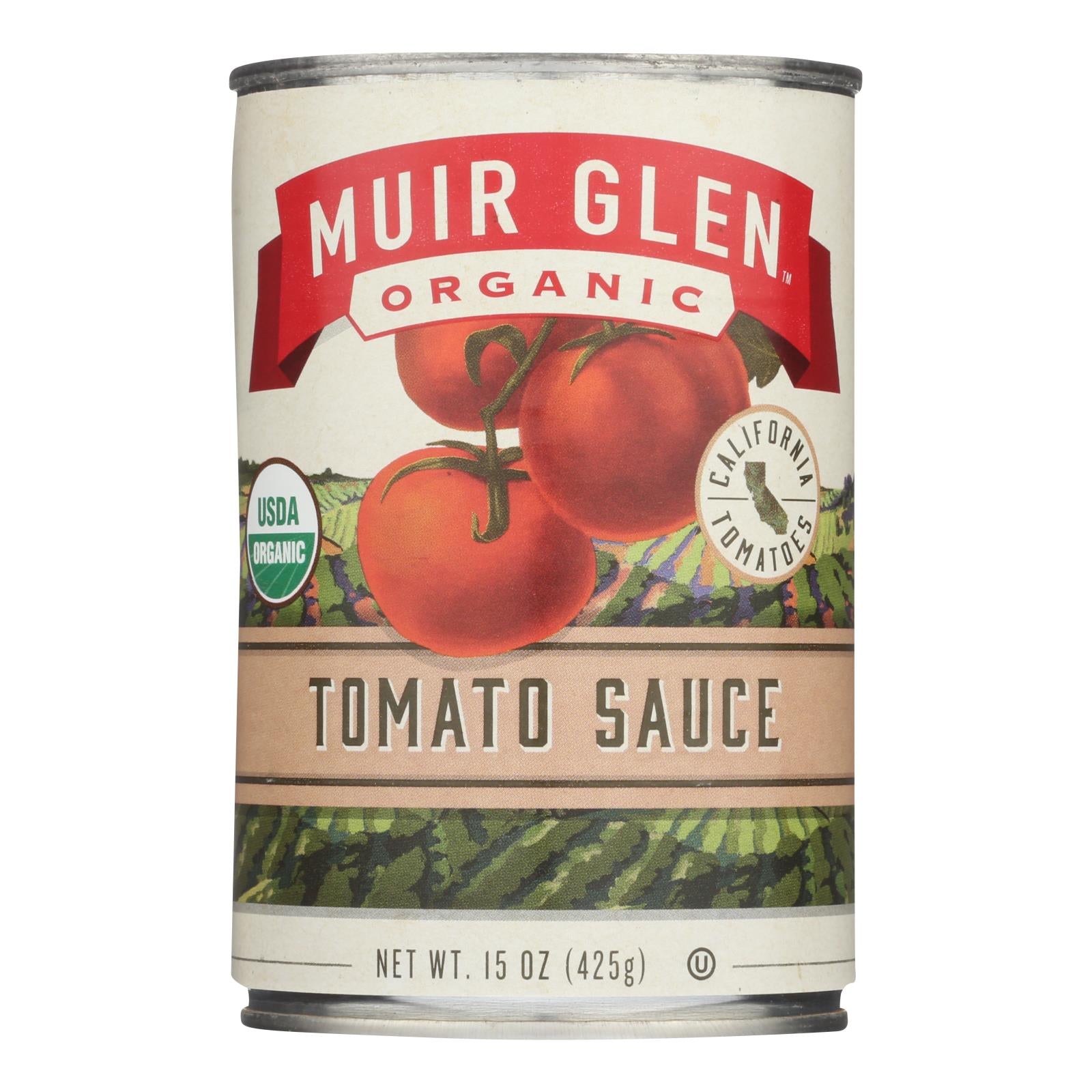 Muir Glen Tomato Sauce - Tomato - Case Of 12 - 15 Oz. - GreatEagleInc