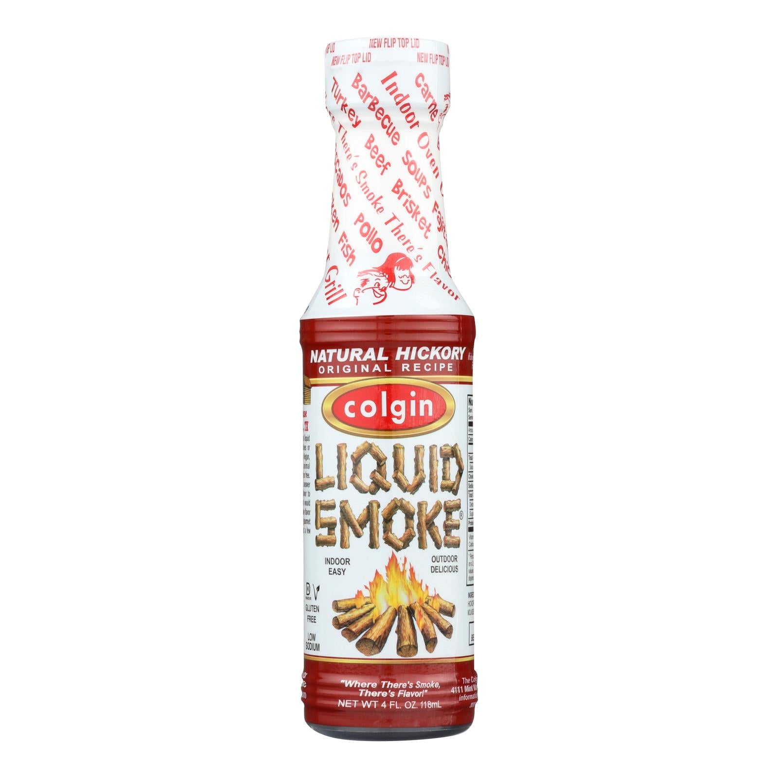 Colgin - Liquid Smoke Hickory - Case Of 6-4 Fz - GreatEagleInc