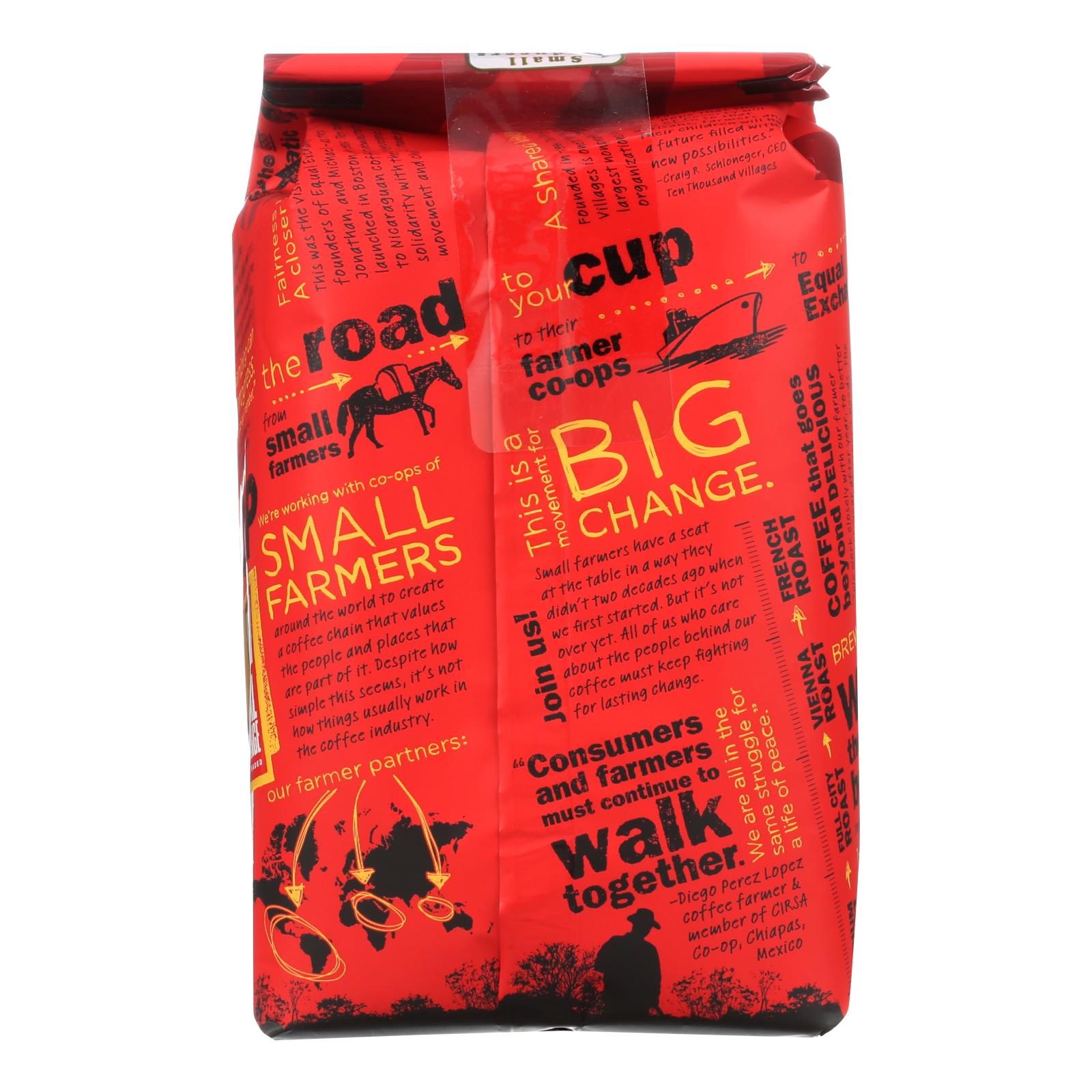 Equal Exchange Organic Drip Coffee - Decaf - Case Of 6 - 12 Oz. - GreatEagleInc