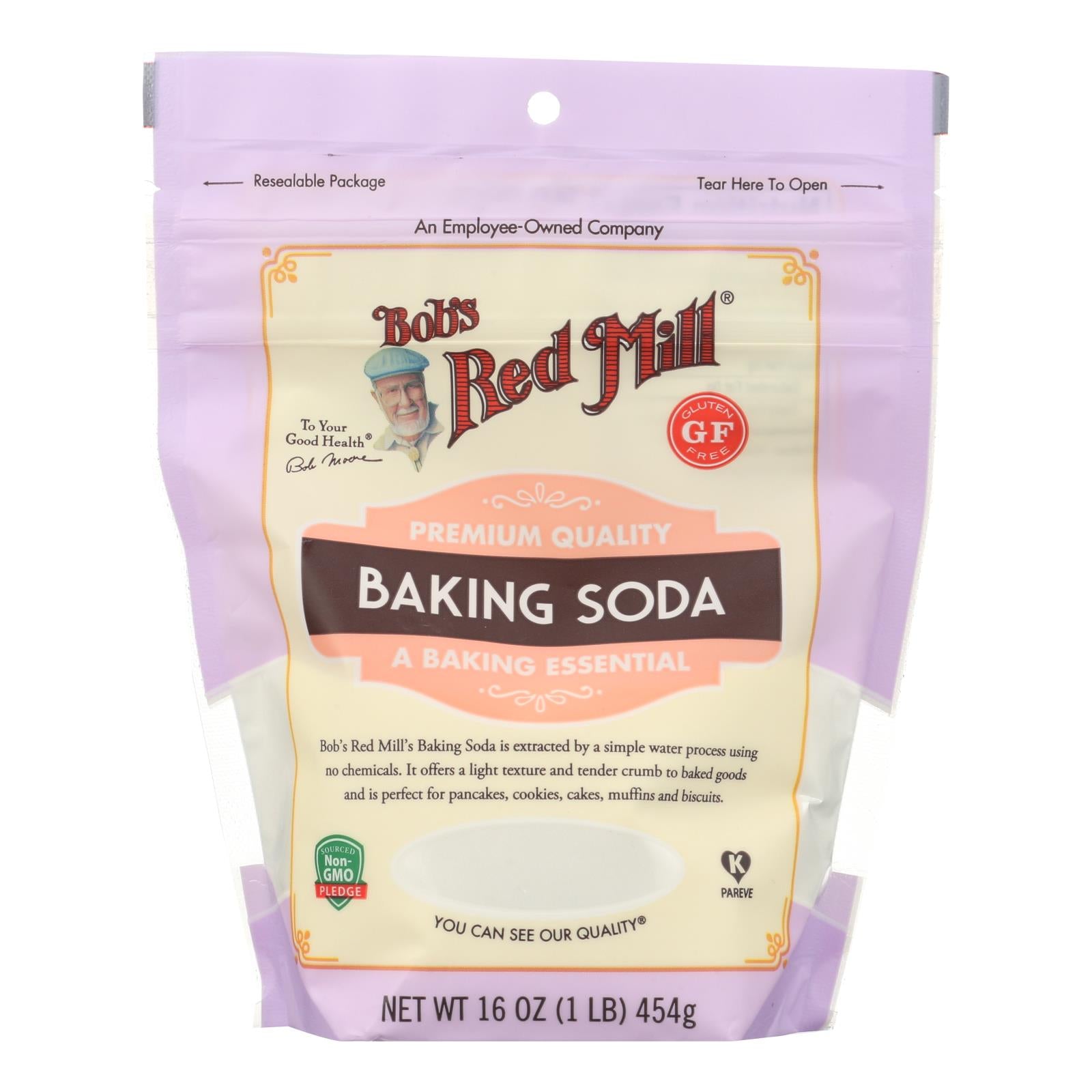 Bob's Red Mill - Baking Soda - Case Of 4-16 Oz - GreatEagleInc