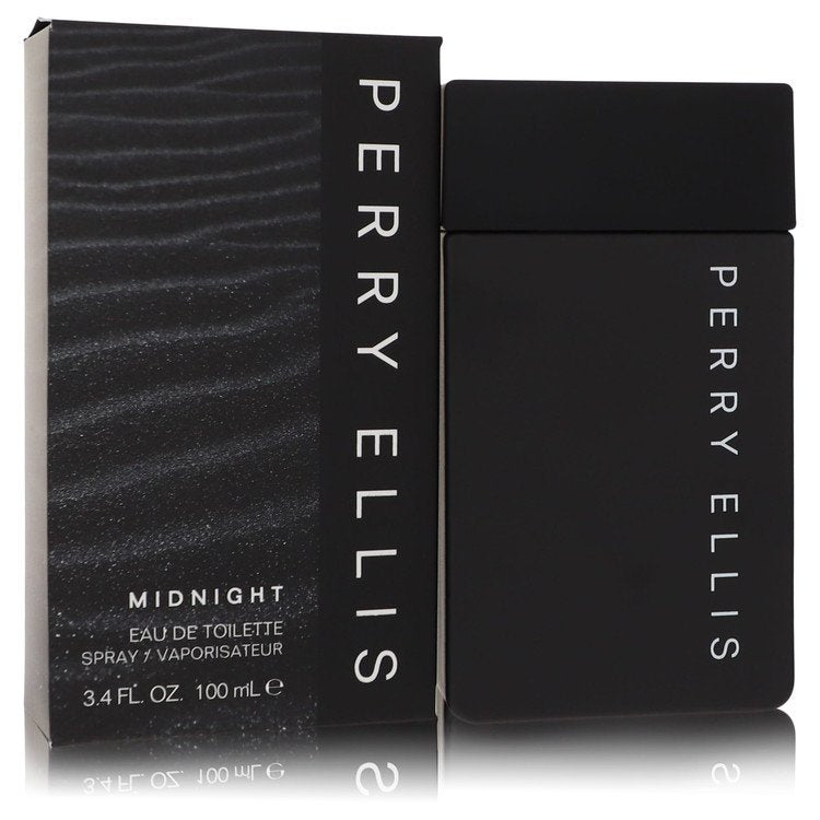Perry Ellis Midnight by Perry Ellis Eau De Toilette Spray 3.4 oz for Men Regular