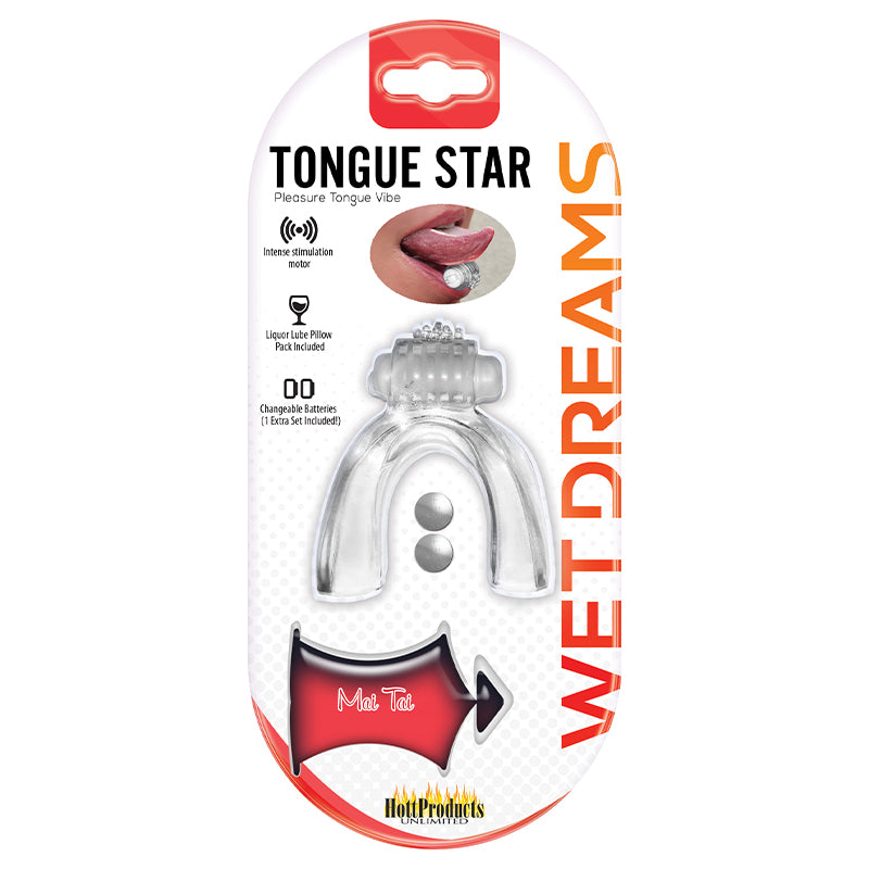 Tongue Star Tongue Vibe Vibrating Tongue With Motor