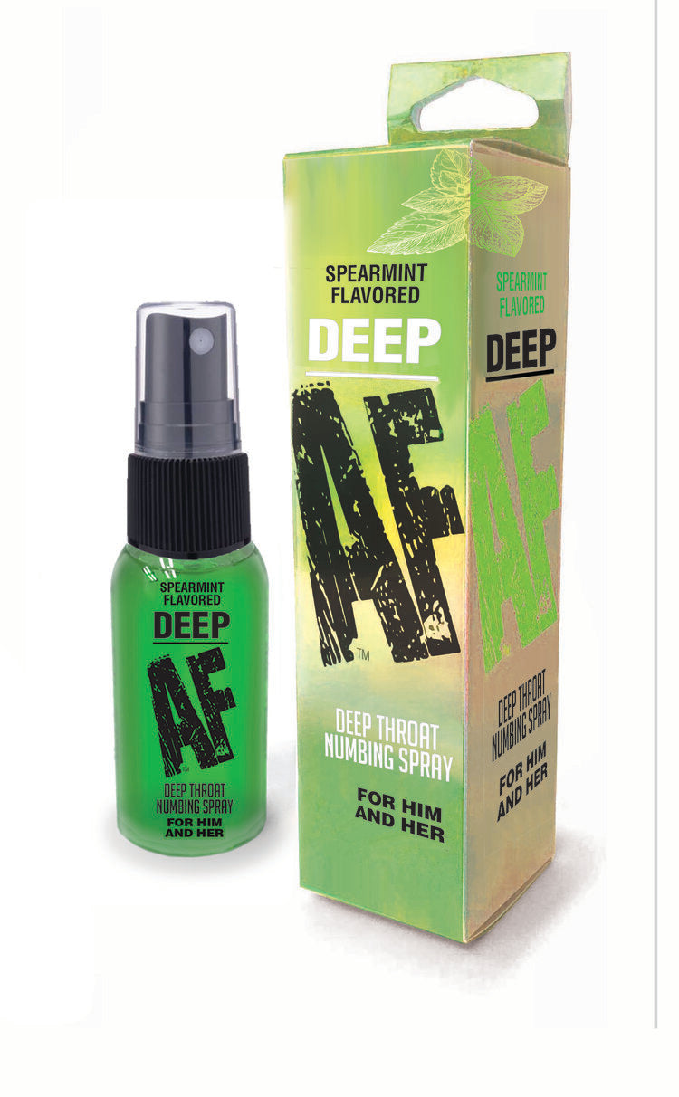 Deep Af Deep Throat Numbing Spray Spearmint - GreatEagleInc