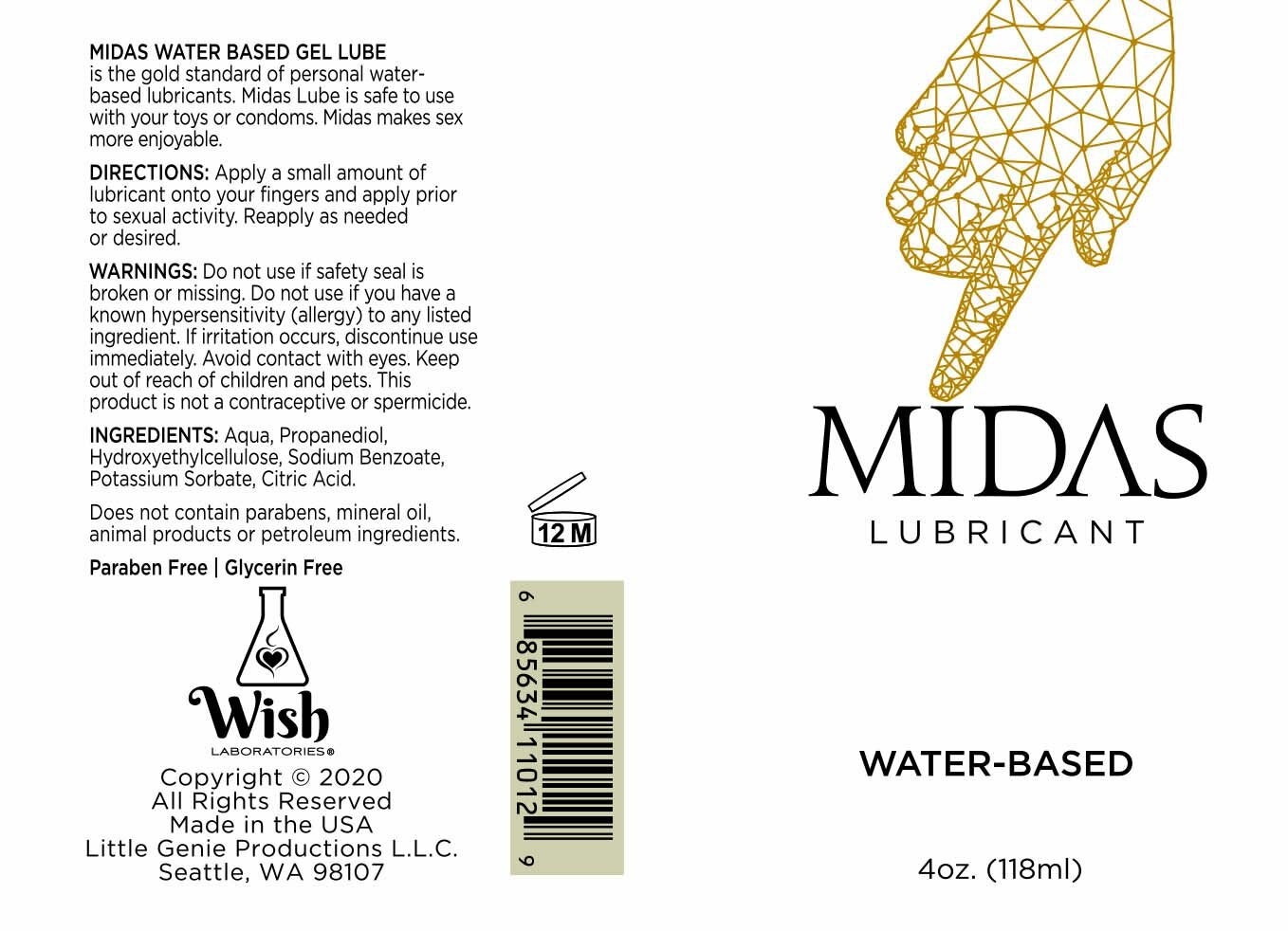Midas Lube 4 Oz 510k - GreatEagleInc