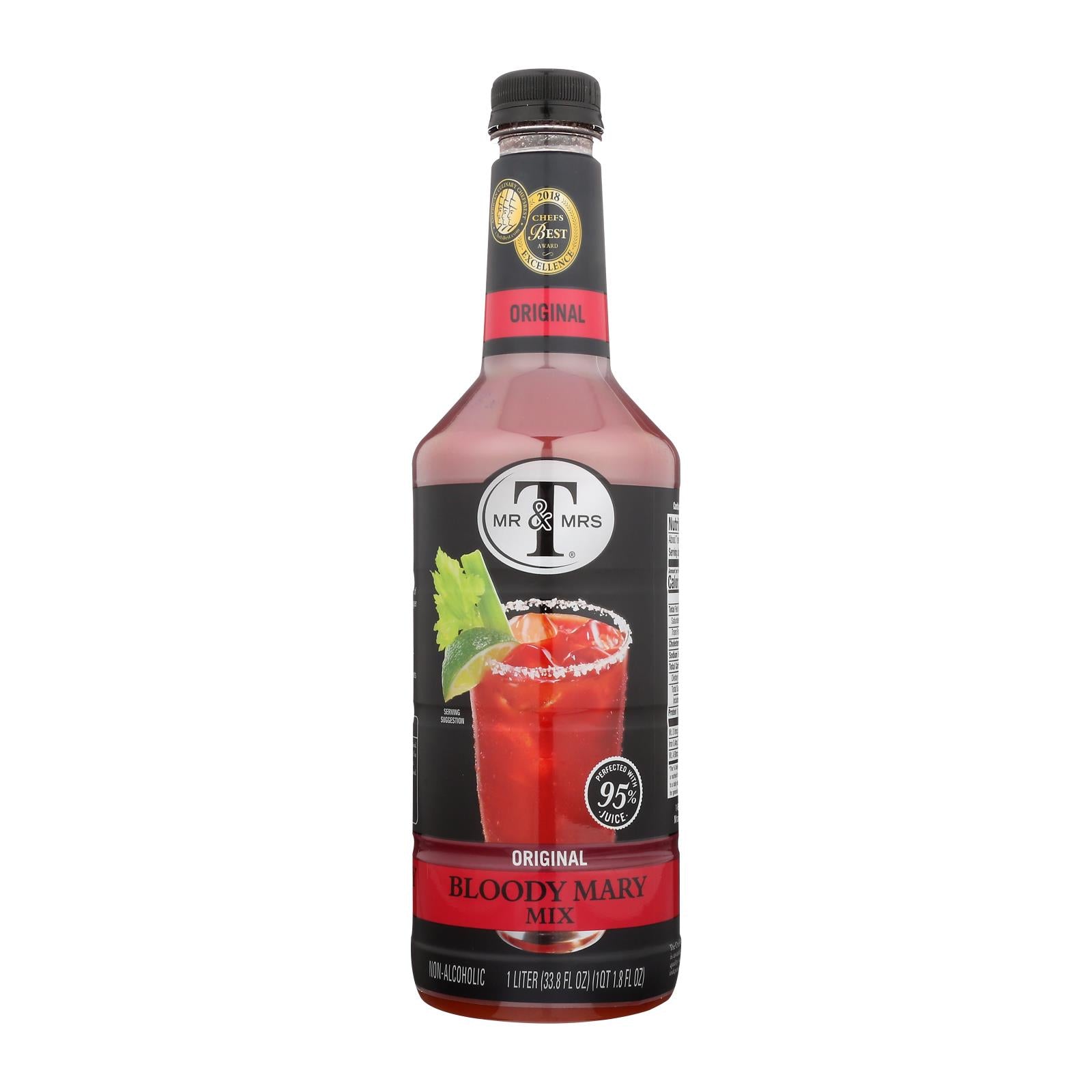 Mr And Mrs T Bloody Mary Mix - Case Of 6 - 33.8 Fz - GreatEagleInc