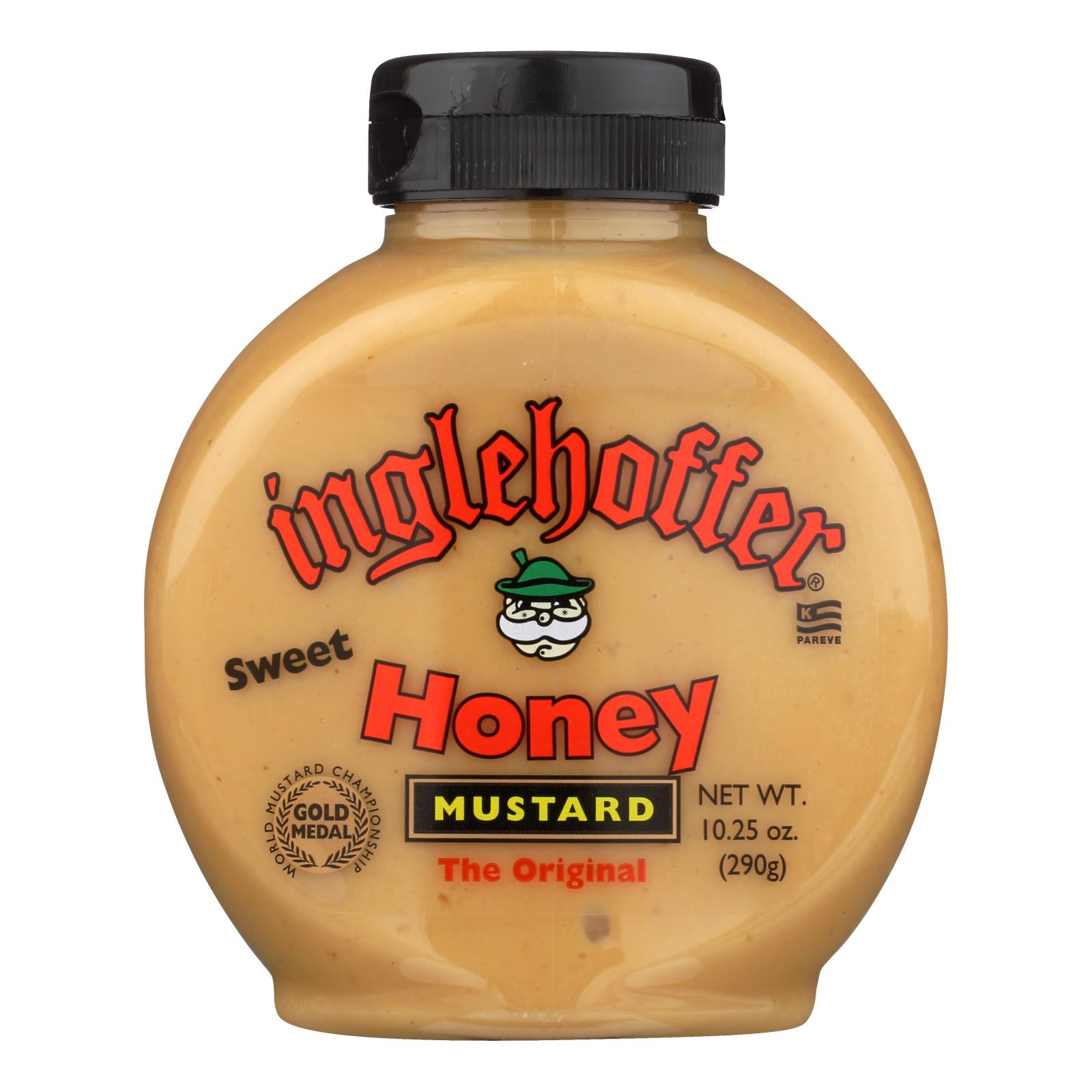 Inglehoffer - Mustard - Honey - Case Of 6 - 10.25 Oz. - GreatEagleInc