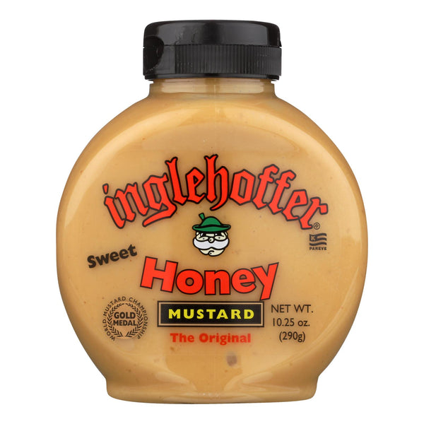 Inglehoffer - Mustard - Honey - Case Of 6 - 10.25 Oz. - GreatEagleInc