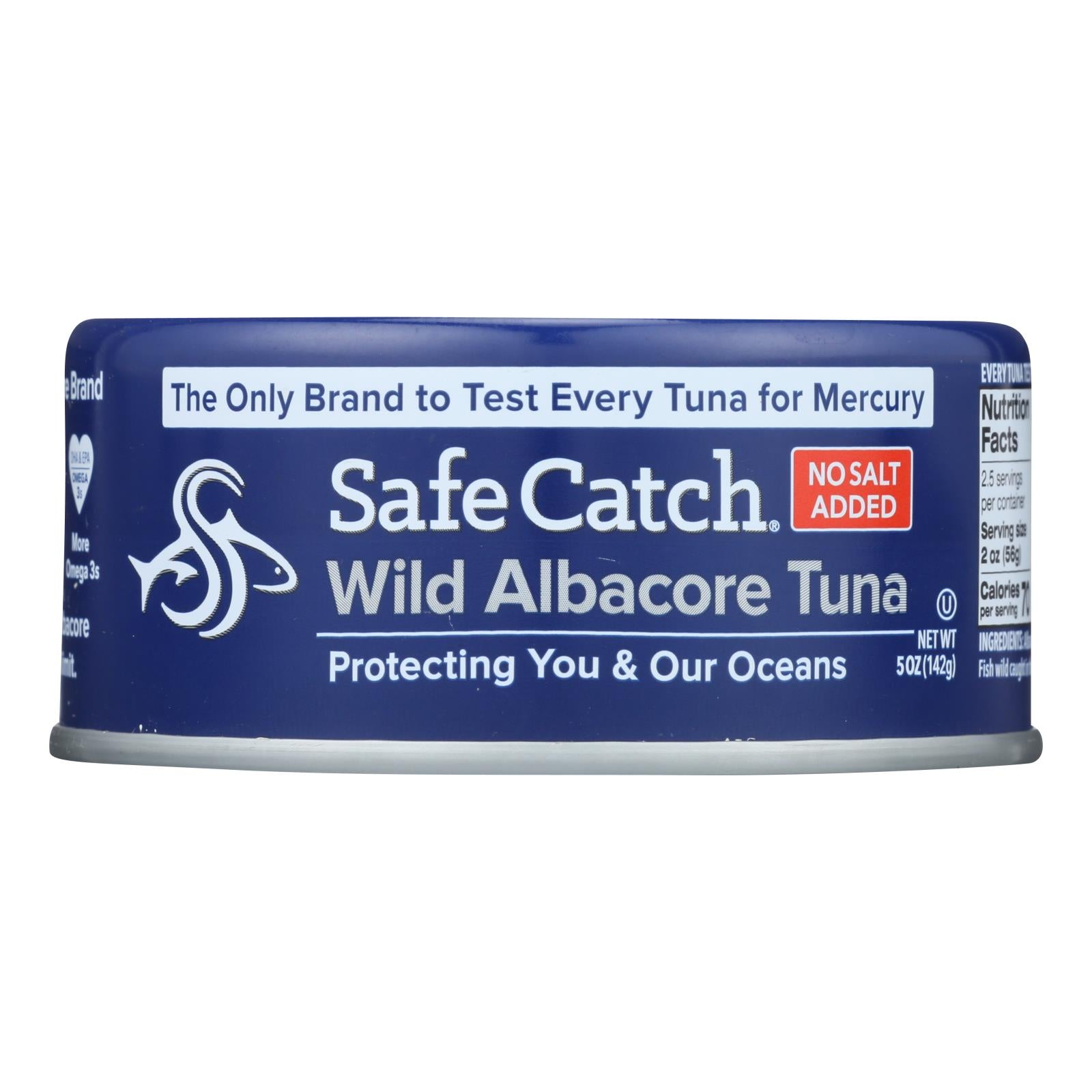 Safe Catch Wild Albacora Tuna - Case Of 12 - 5 Oz - GreatEagleInc