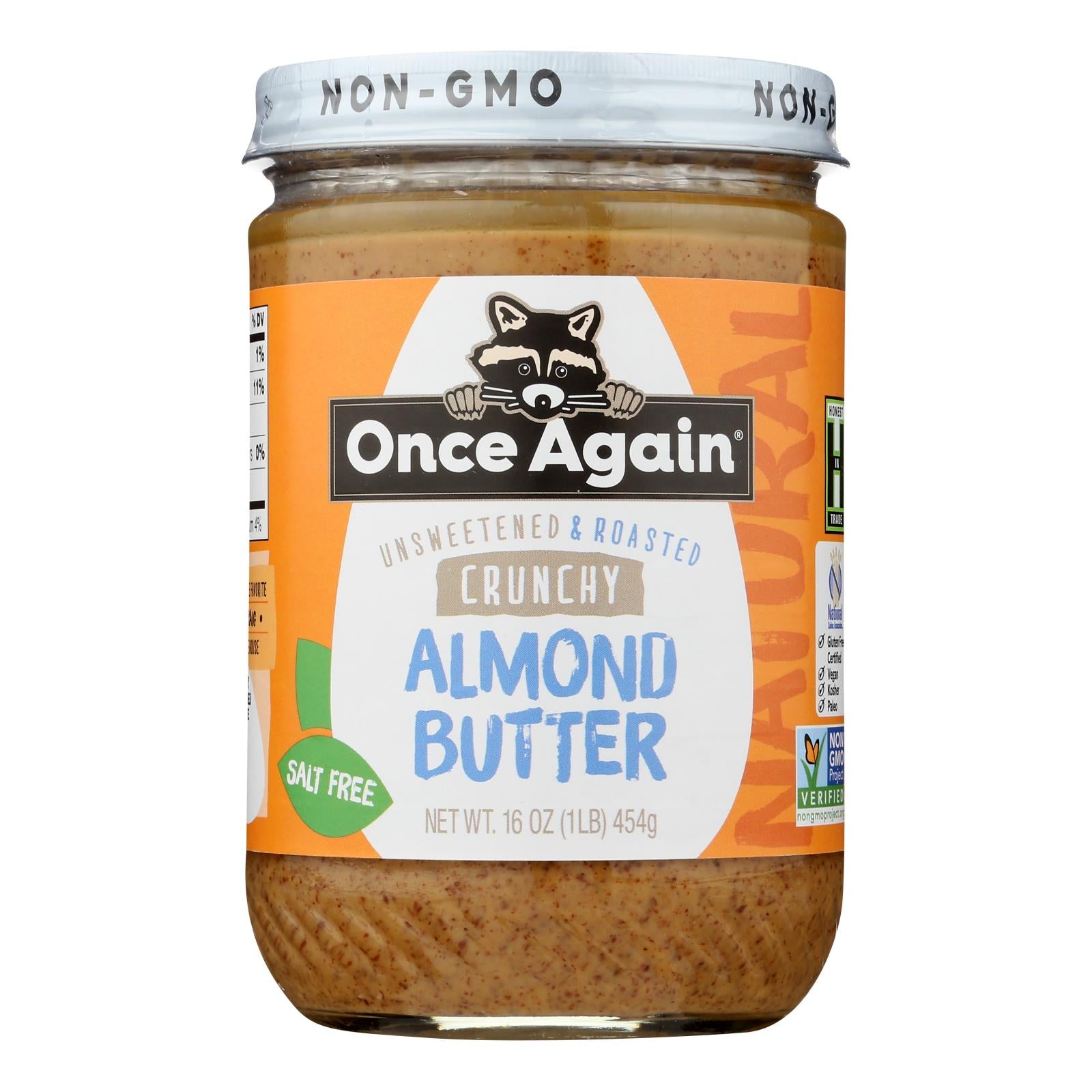 Once Again - Almond Butter Crunch Ns - Case Of 6-16 Oz - GreatEagleInc