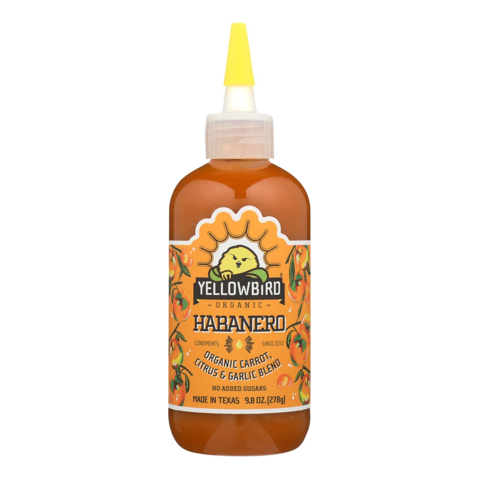 Yellowbird - Condiment Habanero - Case Of 6 - 9.8 Oz - GreatEagleInc
