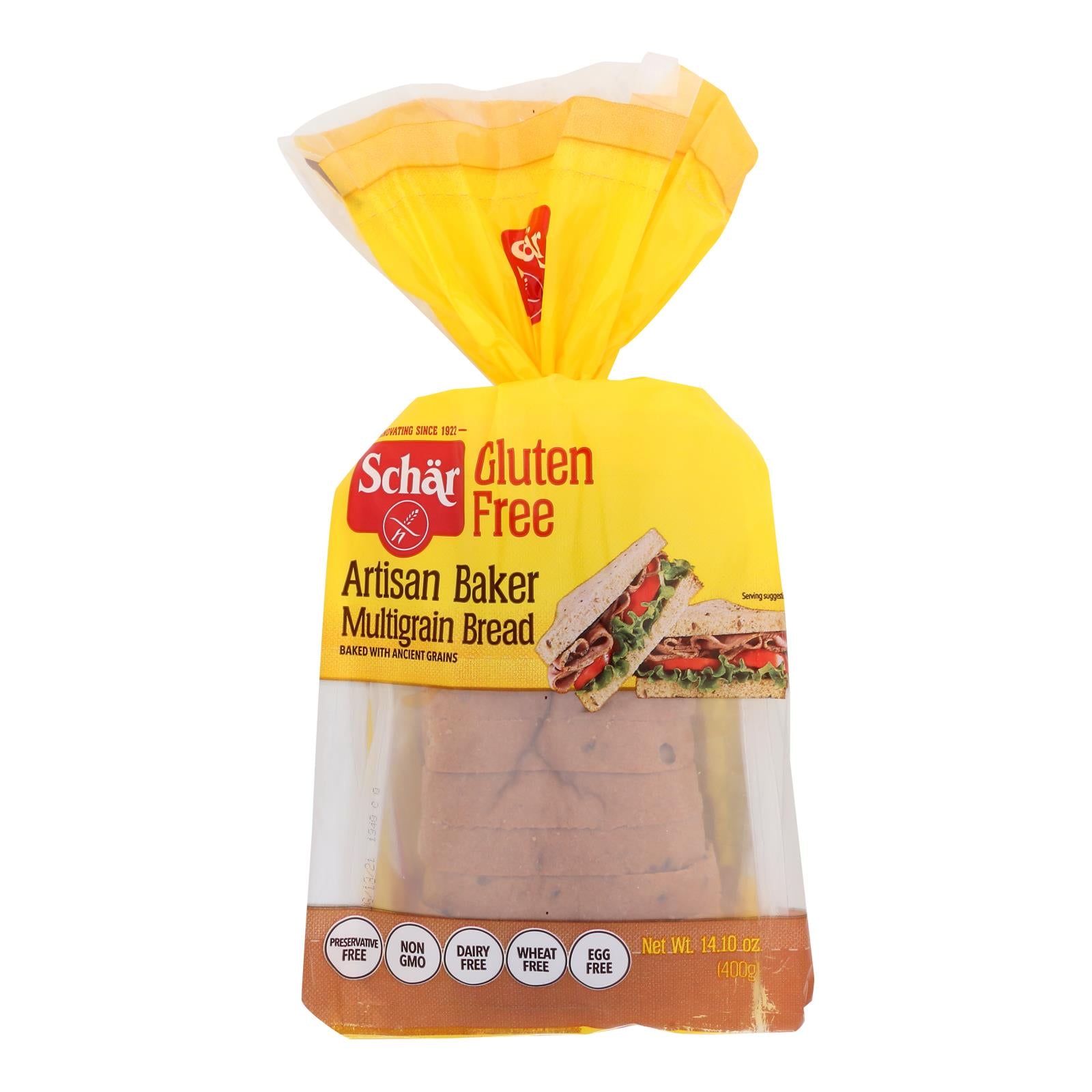 Schar - Bread Artisan Bkr Multgrn - Case Of 8-14.1 Oz - GreatEagleInc