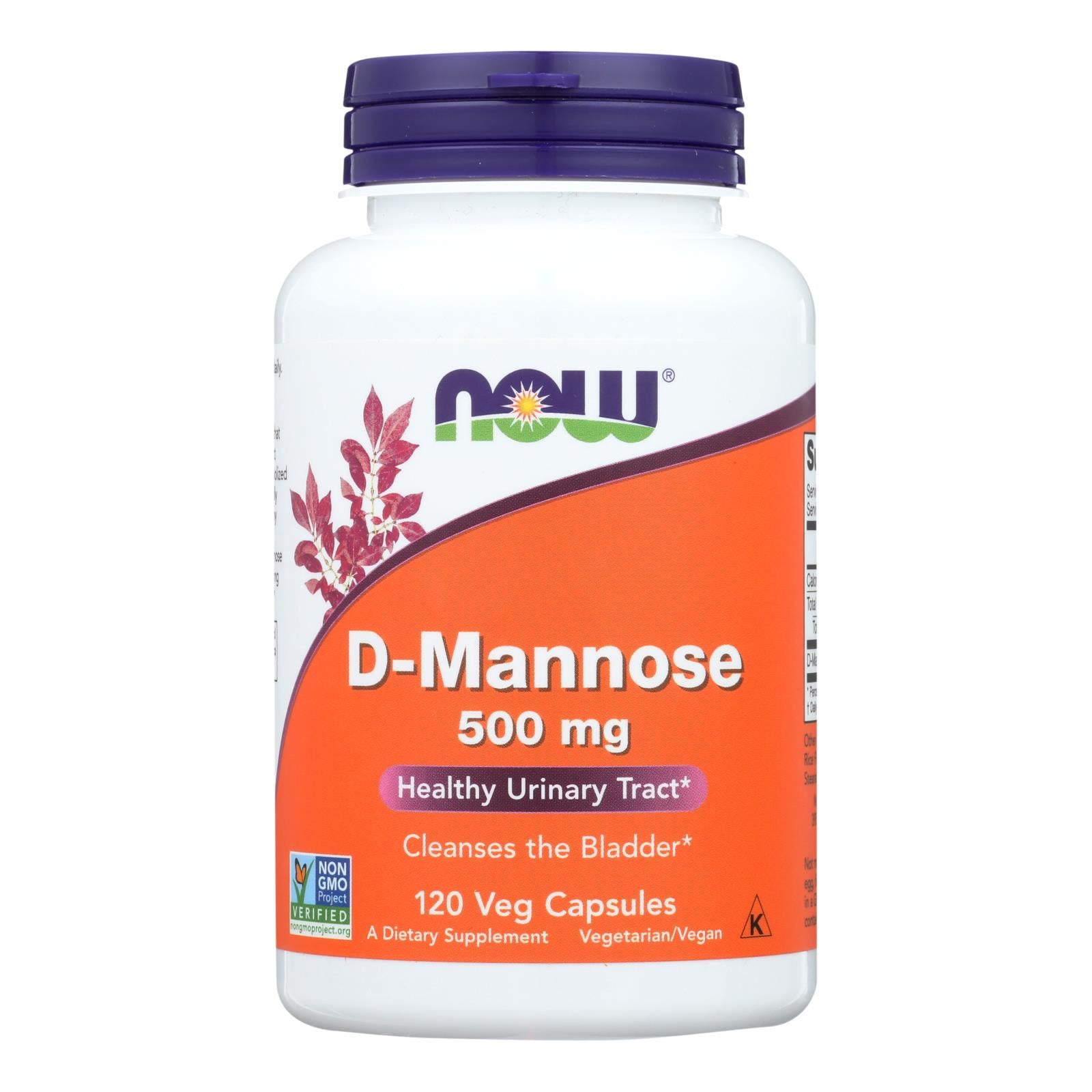 Now D-mannose Powder 500 Mg  - 1 Each - 120 Cap - GreatEagleInc