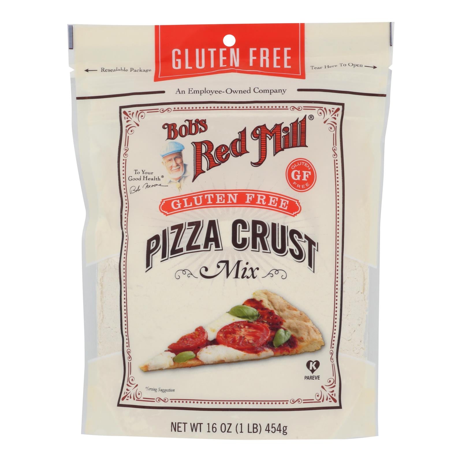 Bob's Red Mill - Pizza Crust Mix Gluten Free - Case Of 4-16 Oz - GreatEagleInc