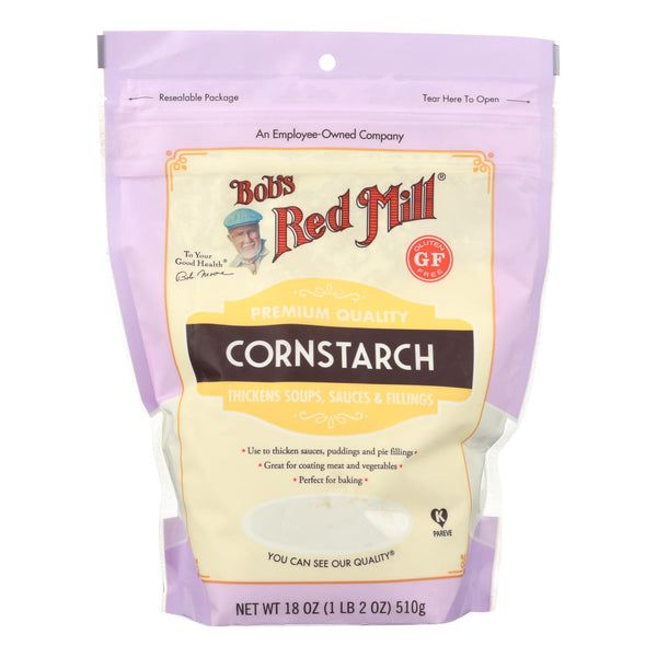Bob's Red Mill - Cornstarch - Case Of 4-18 Oz - GreatEagleInc