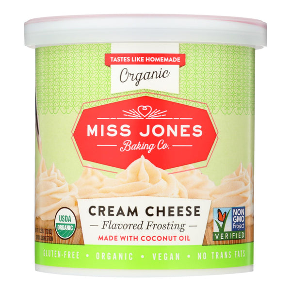 Miss Jones Baking Co Organic Cream Cheese - Case Of 6 - 11.29 Oz - Home & Garden