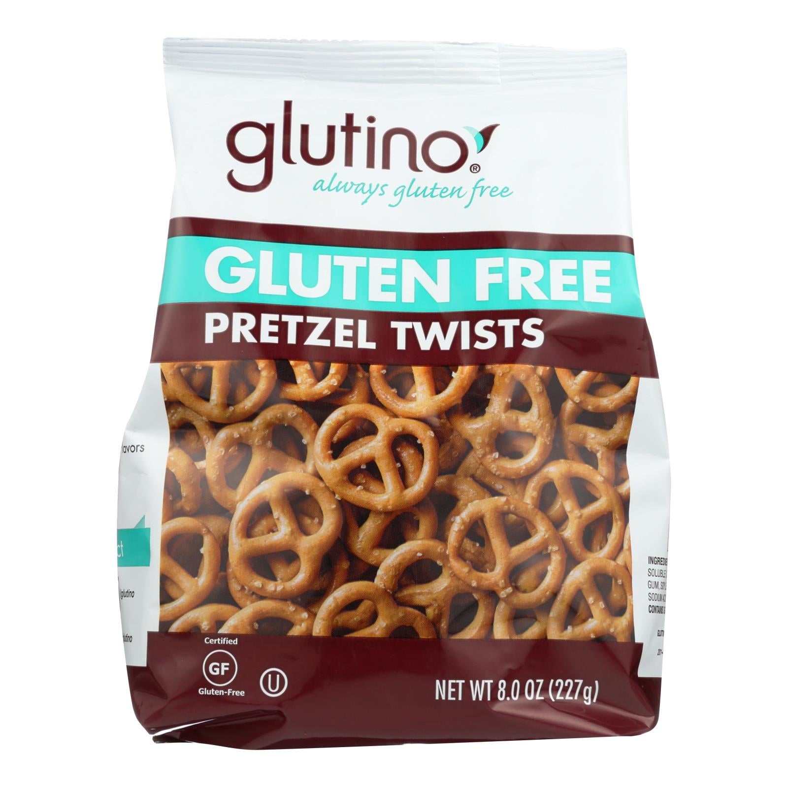 Glutino Pretzel Twists - Case Of 12 - 8 Oz. - GreatEagleInc