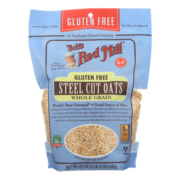 Bob's Red Mill - Steel Cut Oats - Gluten Free - Case Of 4-24 Oz. - GreatEagleInc