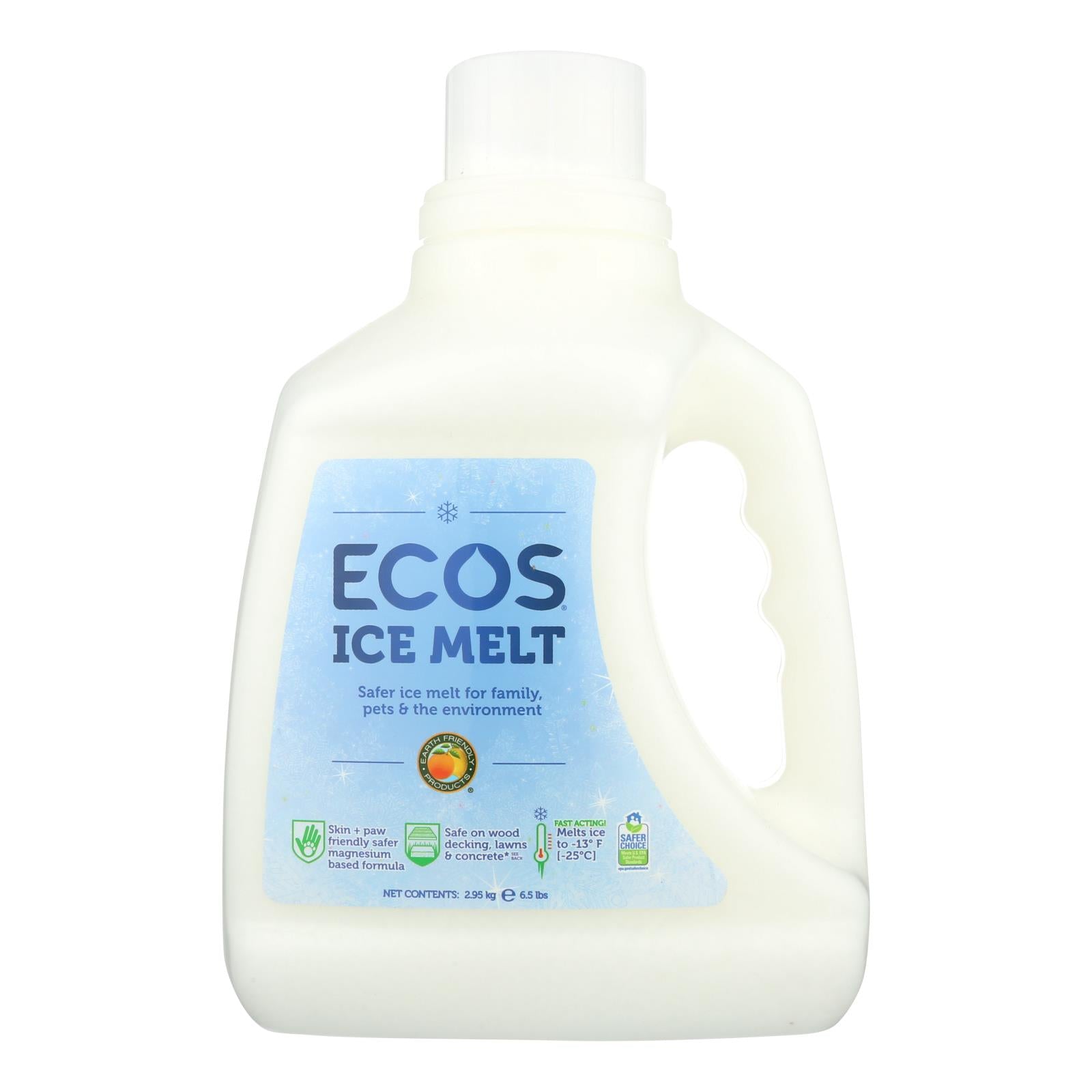 Earth Friendly Ice Melt - Case Of 4 - 6.5 Lb. - GreatEagleInc