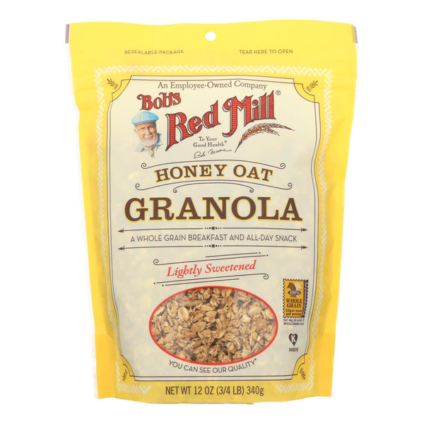 Bob's Red Mill - Honey Oat Granola - 12 Oz - Case Of 4 - Eco-Friendly Home & Grocery