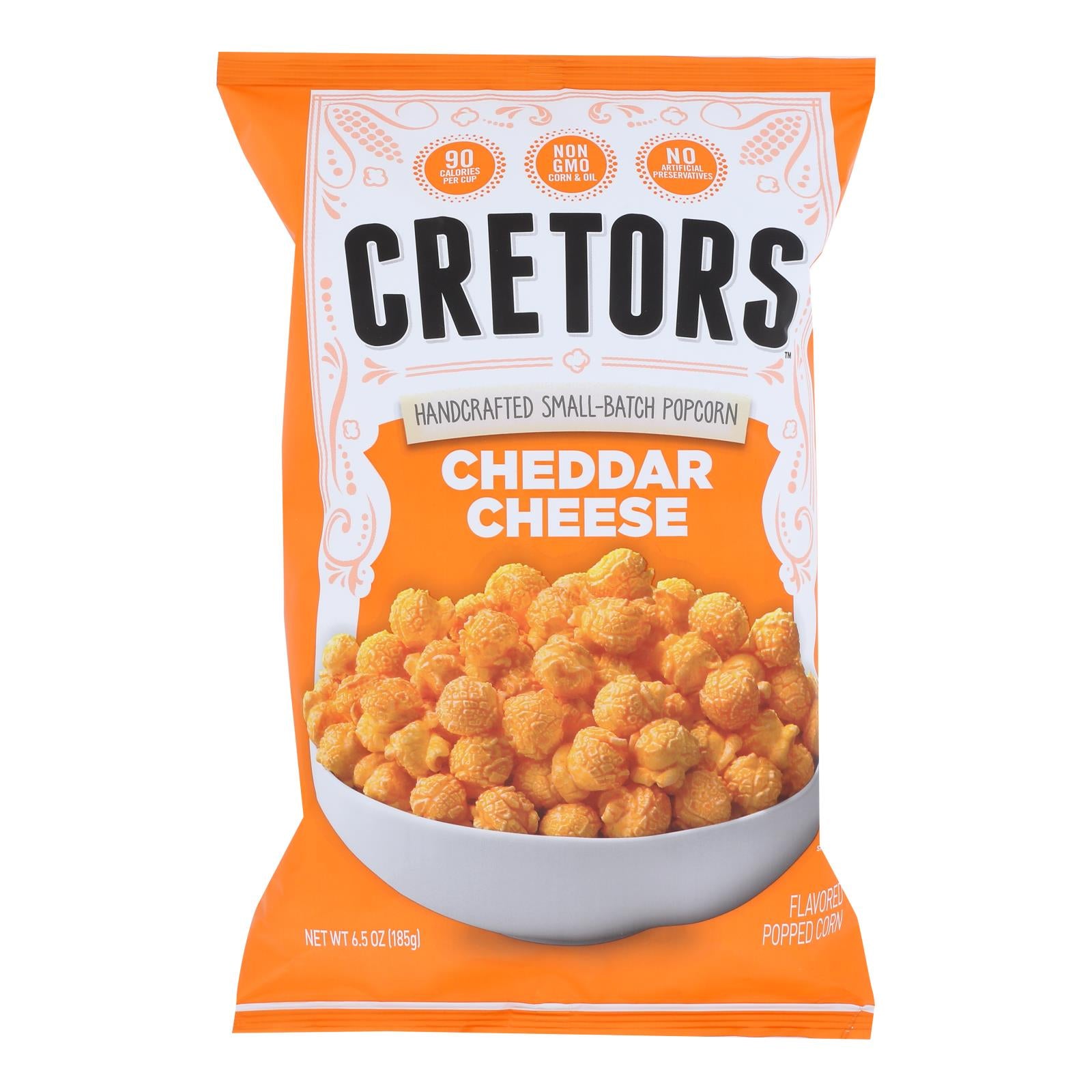 G.h. Cretors Just The Cheese Corn - Cheese Corn - Case Of 12 - 6.5 Oz. - GreatEagleInc
