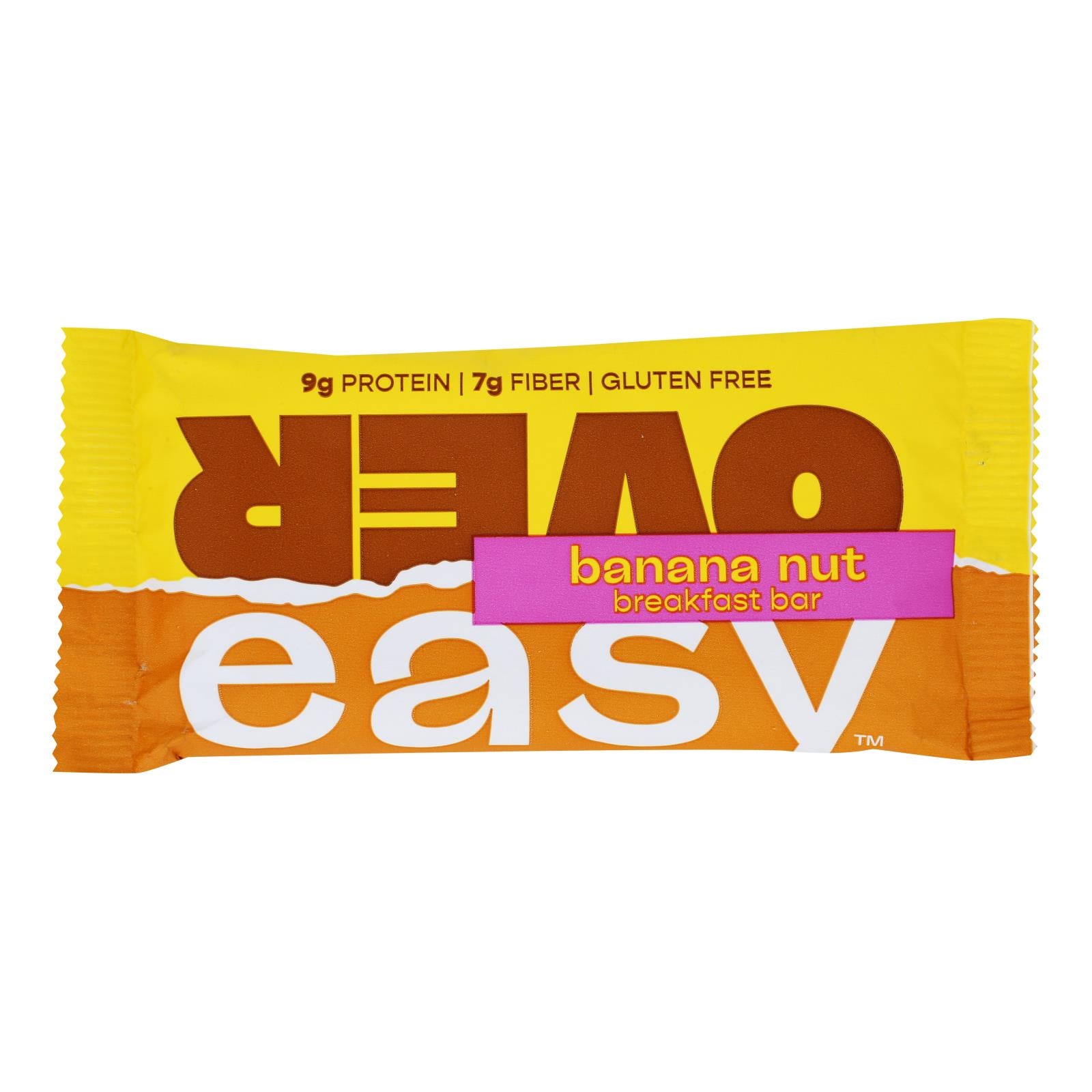 Over Easy - Breakfast Bar Banana Nut - Case Of 12-1.8 Oz - GreatEagleInc