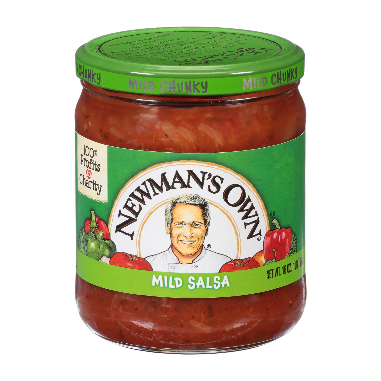 Newman's Own - Salsa Mild Chunky - Case Of 8-16 Oz - GreatEagleInc
