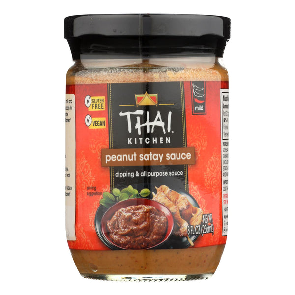 Thai Kitchen Peanut Satay Sauce - Case Of 12 - 8 Fl Oz. - GreatEagleInc