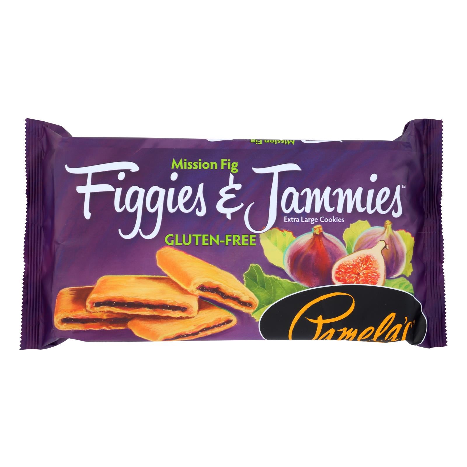 Pamela's Products - Gluten Free Cookies Mission Fig - Figgies And Jammies - Case Of 6 - 9 Oz. - GreatEagleInc
