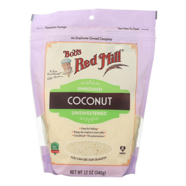 Bob's Red Mill - Coconut Shredded - Case Of 4-12 Oz - Eco-Friendly Home & Grocery