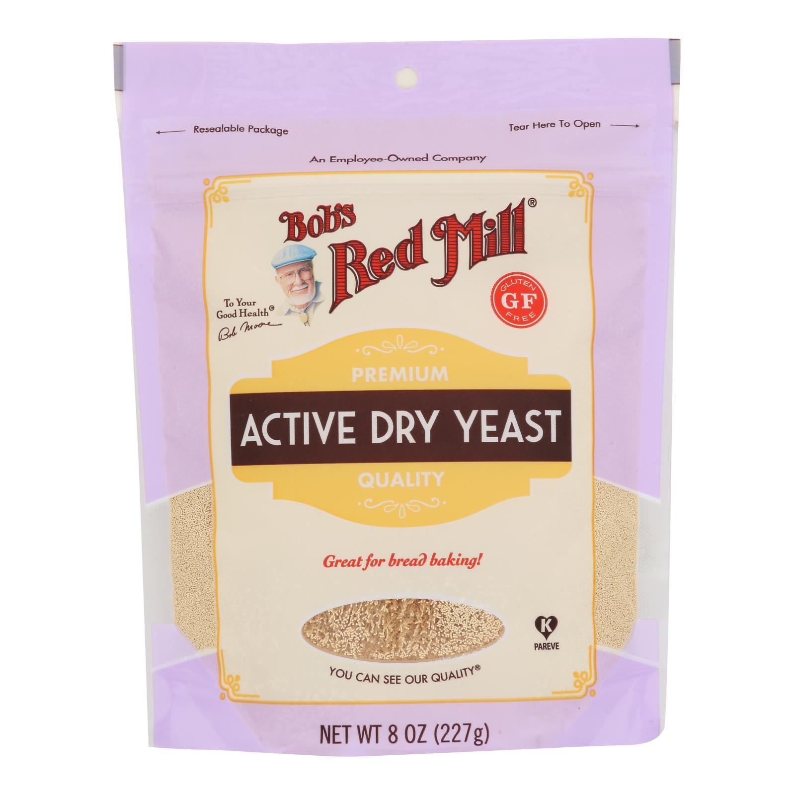 Bob's Red Mill - Yeast Active Dry - Case Of 4-8 Oz - GreatEagleInc
