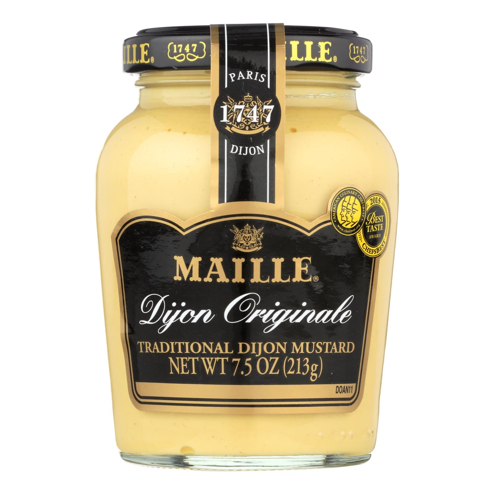 Maille Original Dijon Mustard - Case Of 6 - 7.5 Oz. - GreatEagleInc