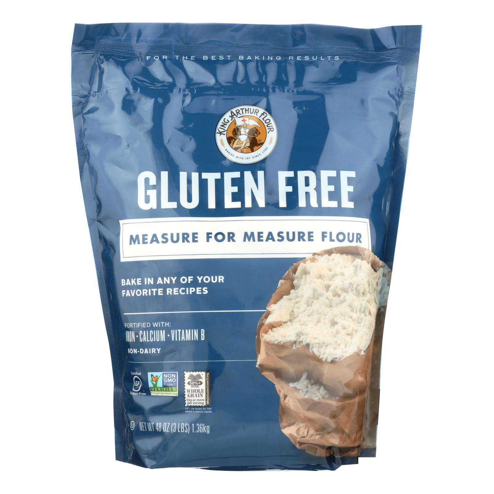King Arthur Measure For Measure Flour - Case Of 4 - 3 Lb. - GreatEagleInc