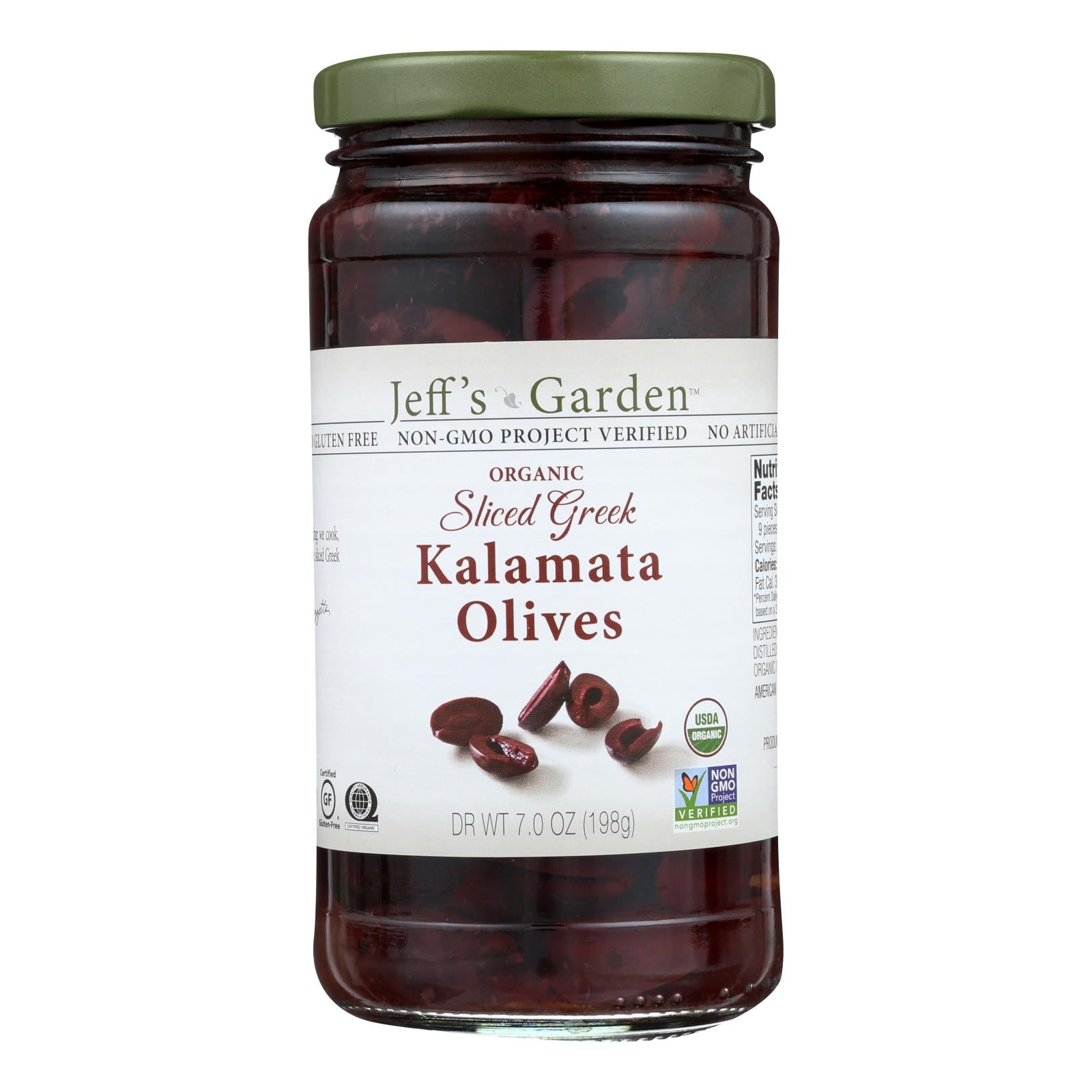 Jeff's Natural Jeff's Natural Kalamata Olive - Kalamata - Case Of 6 - 7 Oz. - GreatEagleInc