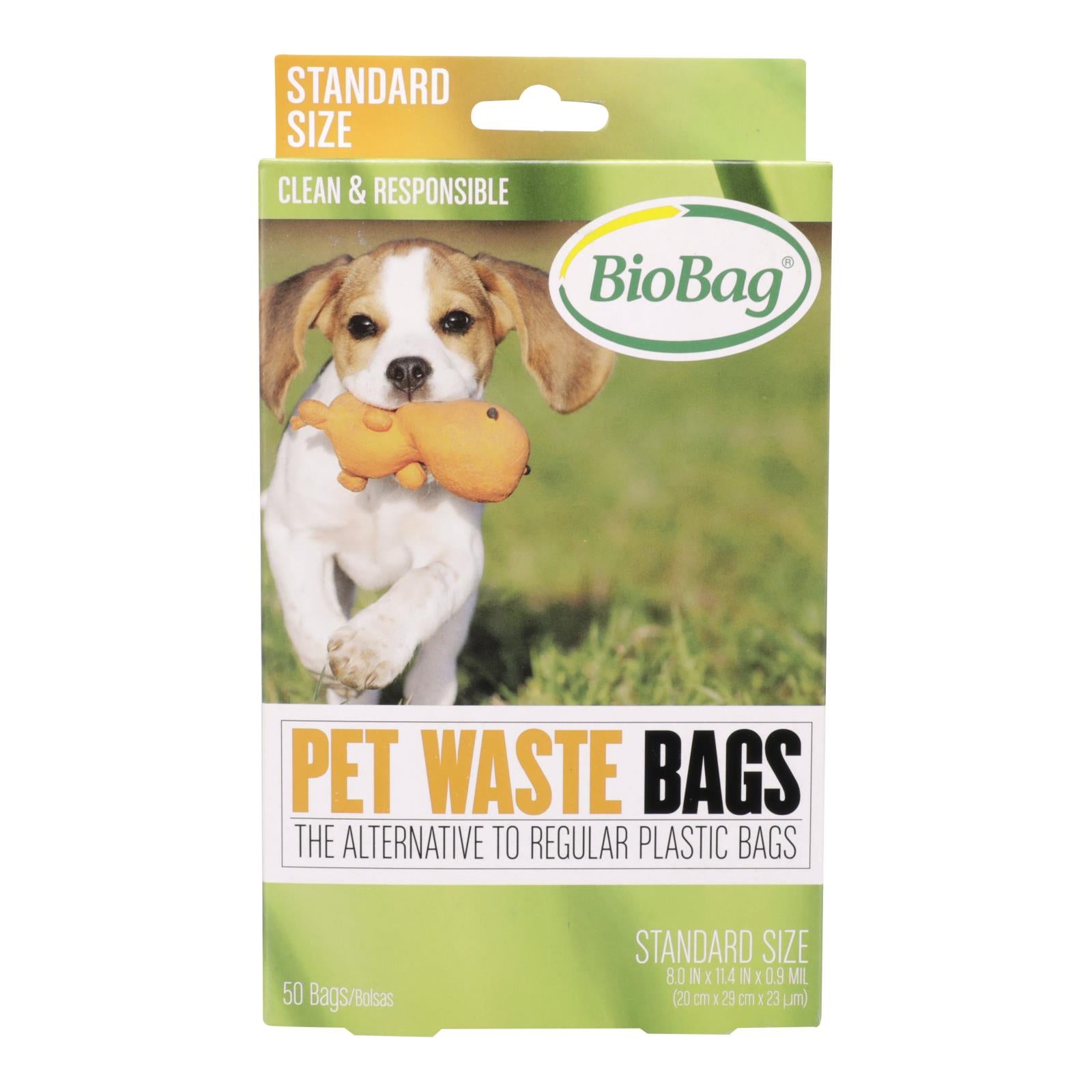 Biobag - Dog Waste Bags - 50 Count - Case Of 12 - GreatEagleInc