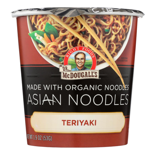Dr. Mcdougall’s Asian Noodle Soup, Teriyaki  - Case Of 6 - 1.9 Oz - GreatEagleInc