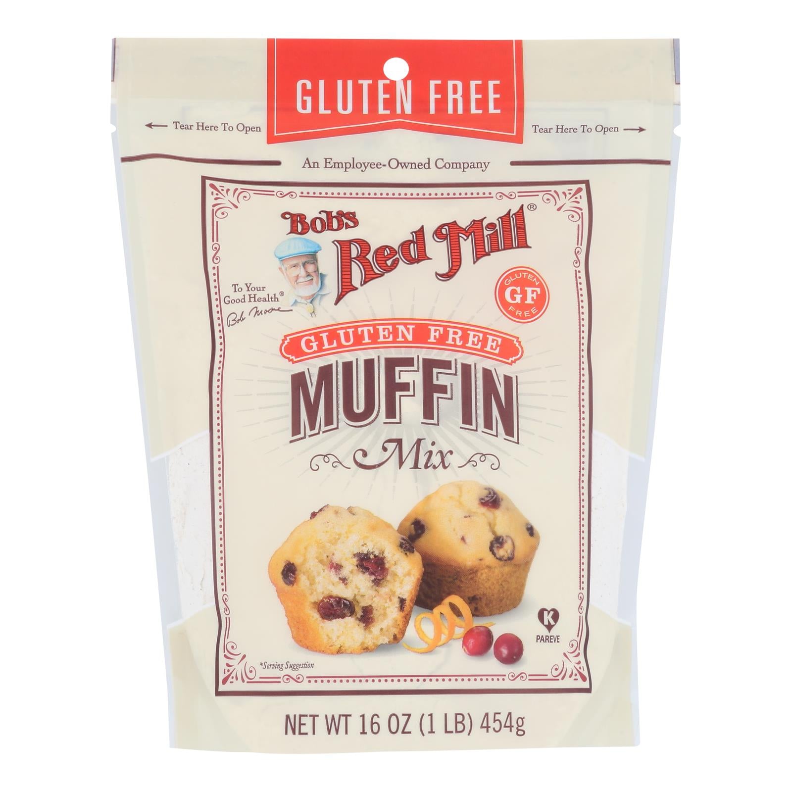 Bob's Red Mill - Muffin Mix Gluten Free - Case Of 4-16 Oz - GreatEagleInc